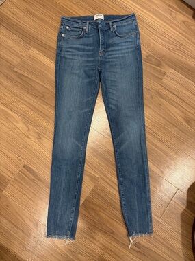 AGOLDE Sophie Jeans Raw Hem